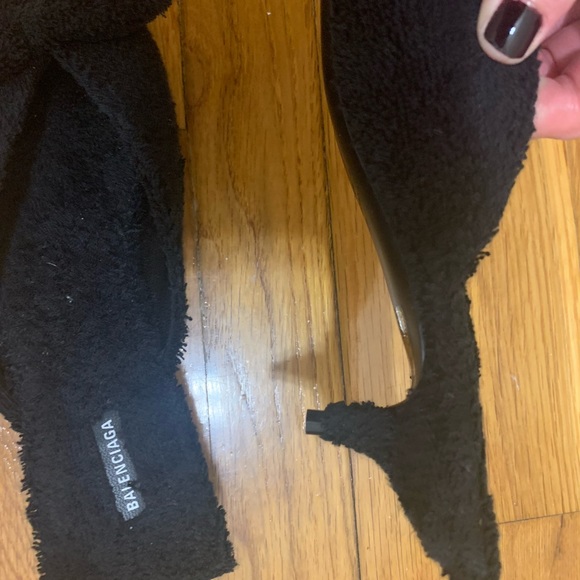 Balenciaga terry cloth bow knife slides - Picture 4 of 4
